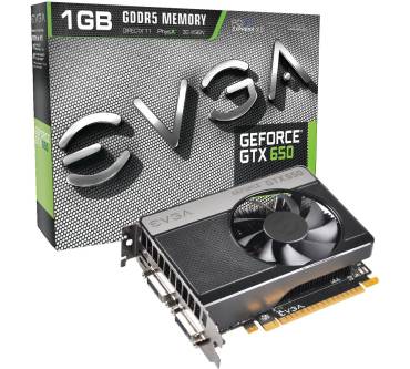 Produktbild EVGA GeForce GTX 650 1GB