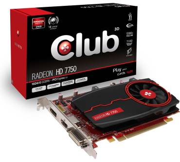 Produktbild Club 3D Radeon HD 7750