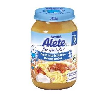 Produktbild Alete bewusst für Genießer Pasta mit Schinken-Rahmgemüse