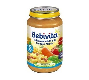 Produktbild Bebivita Schinkennudeln mit Gemüse-Allerlei