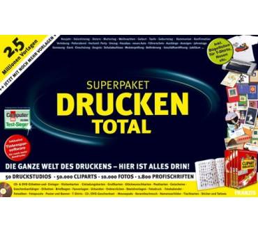 Produktbild Franzis Drucken Total Superpaket