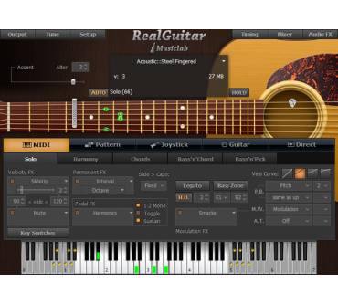 Produktbild Music Lab RealGuitar 3