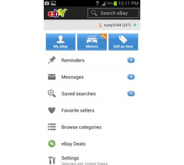 Produktbild ebay App
