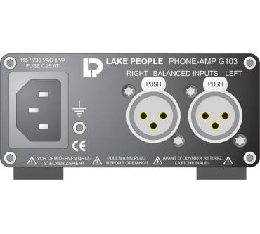 Produktbild Lake People Electronic G103-P