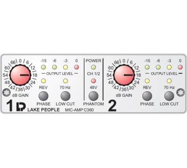 Produktbild Lake People Electronic MIC-AMP C360