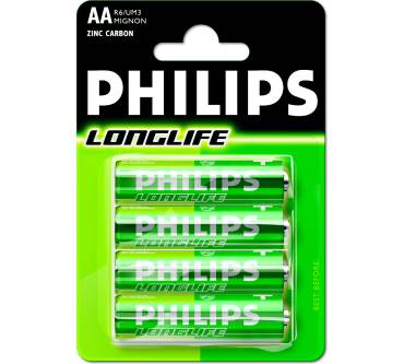 Produktbild Philips LongLife Batterie AA Zink-Kohle