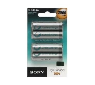 Produktbild Sony Cycle Energy Mignon AA Ni-MH 2500 mAh