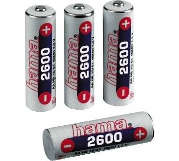 Produktbild Hama NiMH Akku AA Mignon 2600 mAh