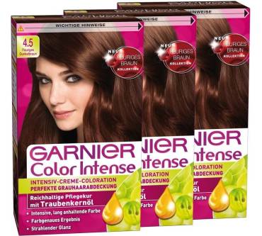 Produktbild Garnier Color Intense Feuriges Dunkelbraun 4.5