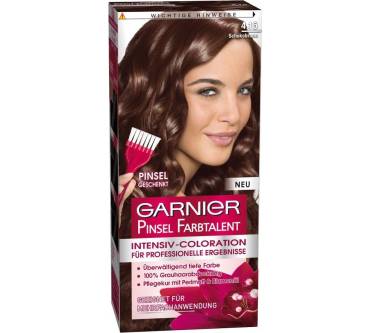 Produktbild Garnier Pinsel Farbtalent Intensiv-Coloration Schokobraun 4.15