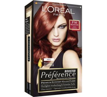 Produktbild L'Oréal Paris Préférence Booster Premium-Intensiv-Glanz Farbe, Edles Mahagoni P50