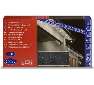 Produktbild Konstsmide 2738-102 LED Dachrinnenkette