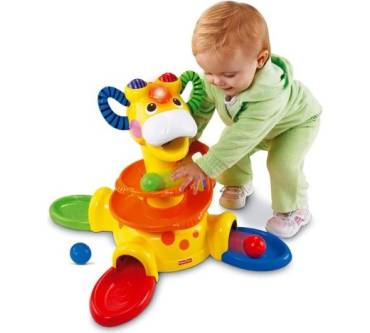 Produktbild Fisher Price Giraffen Kugelbahn