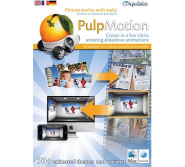 Produktbild Aquafadas Software PulpMotion 3