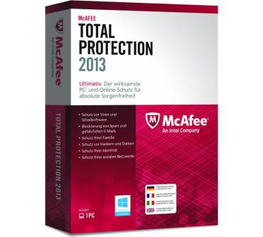 Produktbild McAfee Total Protection 2013