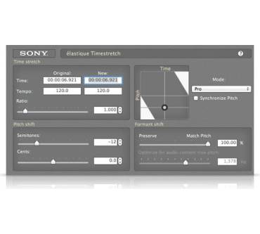 Produktbild Sony Creative Software Sound Forge Pro Mac 1.0