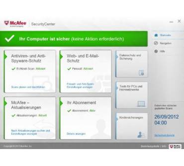 Produktbild McAfee Internet Security 2013