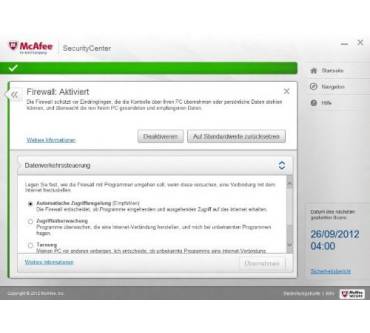 Produktbild McAfee Internet Security 2013