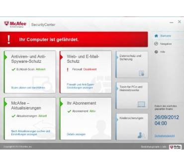 Produktbild McAfee Internet Security 2013