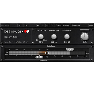 Produktbild Brainworx Music & Media bx_limiter