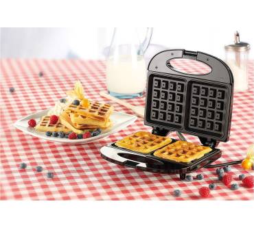 Produktbild Rosenstein & Söhne Waffeleisen für 2 Belgische Waffeln