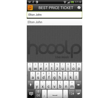 Produktbild hooolp Live Music Best Price Ticket