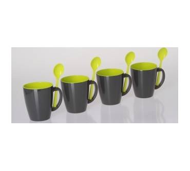 Produktbild Gimex Melamingeschirr-Set Grey Color Line Lemon