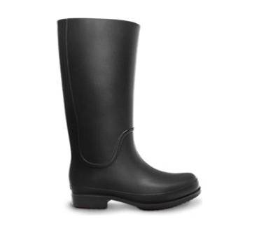 Produktbild Crocs Wellie Patent Rain Boot Women W9, parrot green / ocean