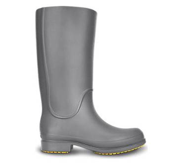 Produktbild Crocs Wellie Patent Rain Boot Women W9, parrot green / ocean