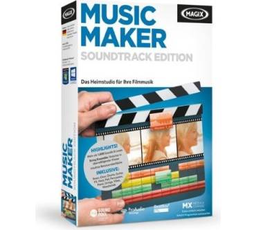 Produktbild Magix Music Maker Soundtrack Edition