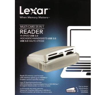 Produktbild Lexar Media 25-in-1 USB 3.0 Multi-Kartenleser