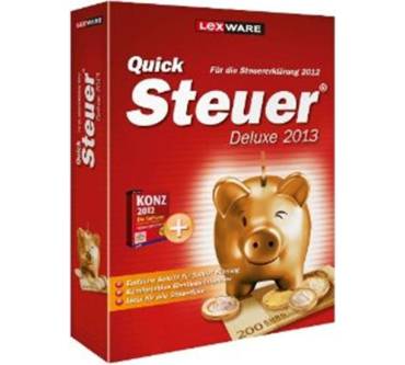 Produktbild Lexware Quicksteuer Deluxe 2013