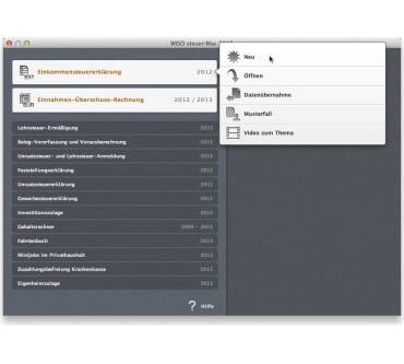 Produktbild Buhl Data WISO Steuer Mac 2013