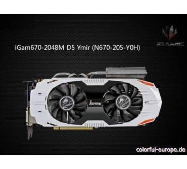 Produktbild Colorful GTX 670 iGame Flame Ares X