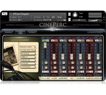 Produktbild Cinesamples CinePerc Core