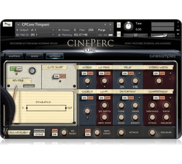 Produktbild Cinesamples CinePerc Core