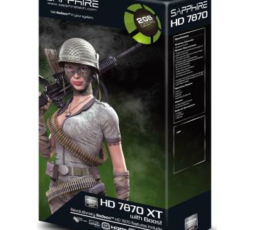 Produktbild Sapphire HD 7870 XT with Boost (2 GB)