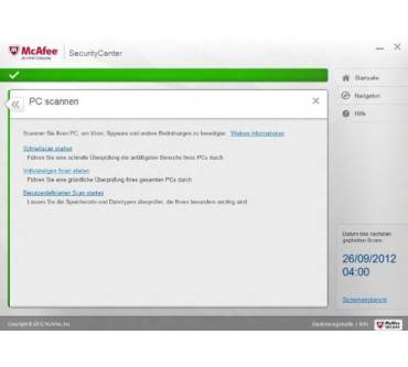 Produktbild McAfee AntiVirus Plus 2013