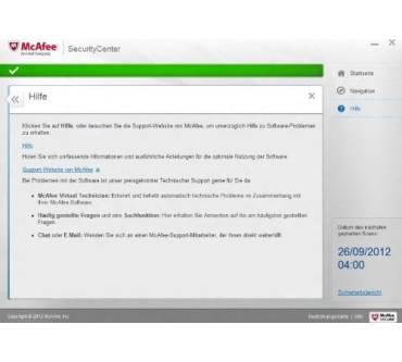 Produktbild McAfee AntiVirus Plus 2013