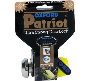 Produktbild Oxford Patriot Ultra Strong Disc Lock