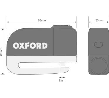 Produktbild Oxford Screamer - Attack Activated Alarm Disc Lock