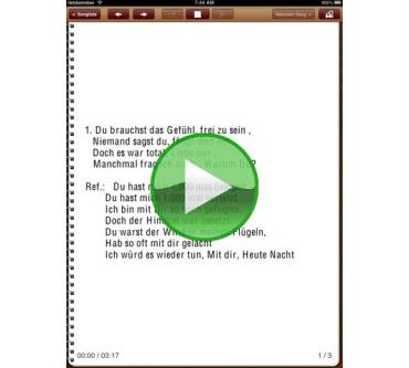 Produktbild BauM Software Songbook + für iPad