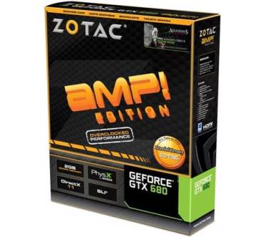 Produktbild Zotac GeForce GTX 680 AMP (2013)