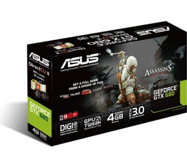 Produktbild Asus GeForce GTX 680 DC2-4GD5