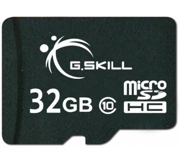 Produktbild G.Skill Micro-SDHC Klasse 10 (32 GB)