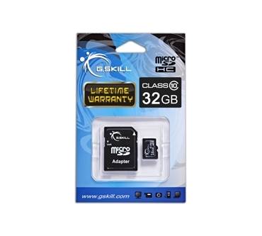 Produktbild G.Skill Micro-SDHC Klasse 10 (32 GB)