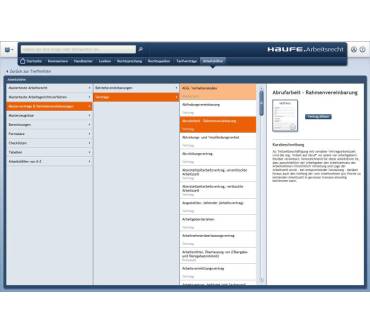 Produktbild Haufe Arbeitsrecht Online