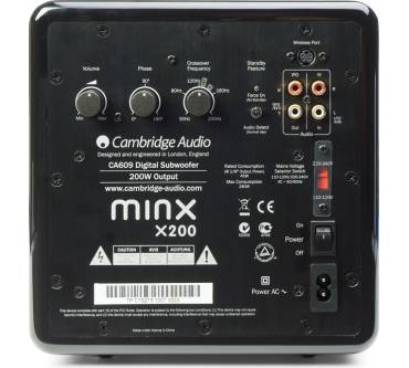 Produktbild Cambridge Audio Minx 2.1-Set (MIn 21 / X200)