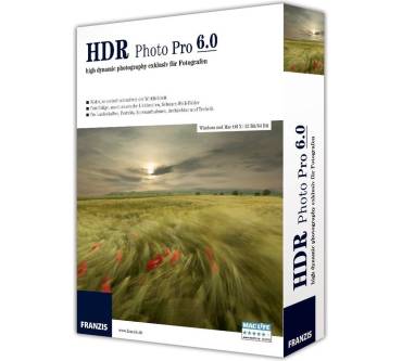 Produktbild Franzis HDR Photo Pro 6