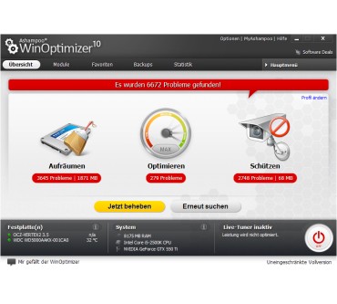 Produktbild Ashampoo WinOptimizer 10